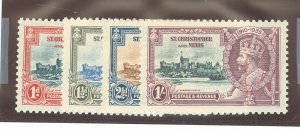 St. Kitts-Nevis #72-75  Single (Complete Set)