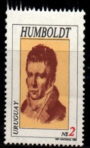 1981 Uruguay Alexander Von Humboldt german explorer scientist  #1097  ** MNH