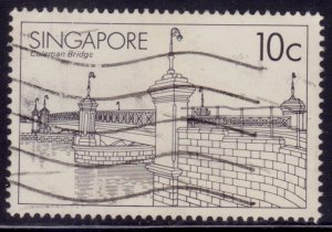 Singapore, 1985, Coleman Bridge, 10c, used