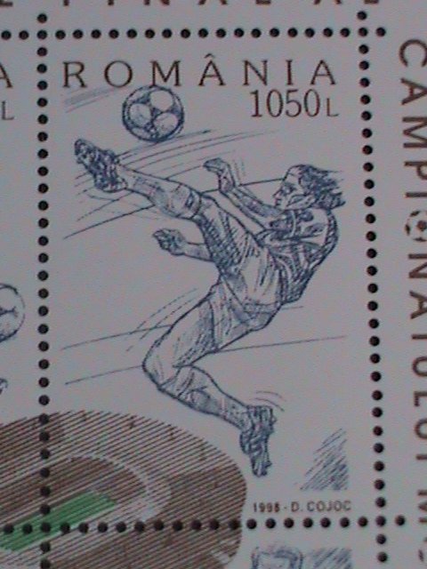 ROMANIA-1998-SC# 4220 WORLD SOCCER CHAMPIONSHIP-FRANCE -MNH S/S VERY FINE-