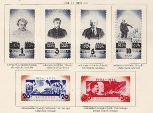 1934 Russia /USSR, N°530/535 Set Of 6 Mlh / Very Good Quality