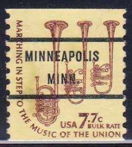 Precancel - Minneapolis, MN PSS 1614-71 - Bureau Issue