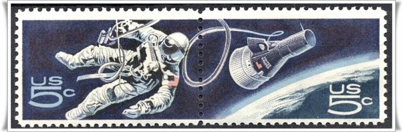 SC#1331-32 5¢ Space Accomplishments Pair MNH