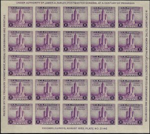 731 Mint,NGAI,LH... Souvenir Sheet... SCV $20.00