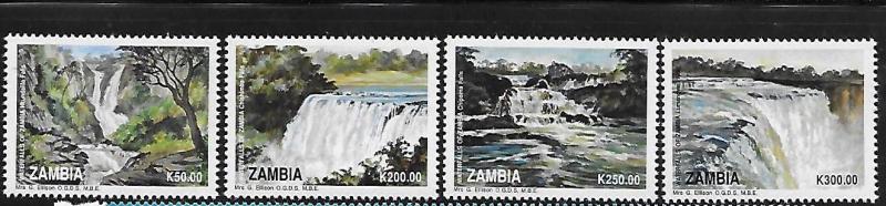 Zambia 1993 Waterfalls Scenery MNH A502