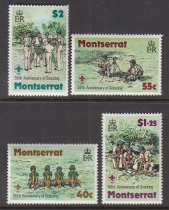 Montserrat 397-400 MNH VF