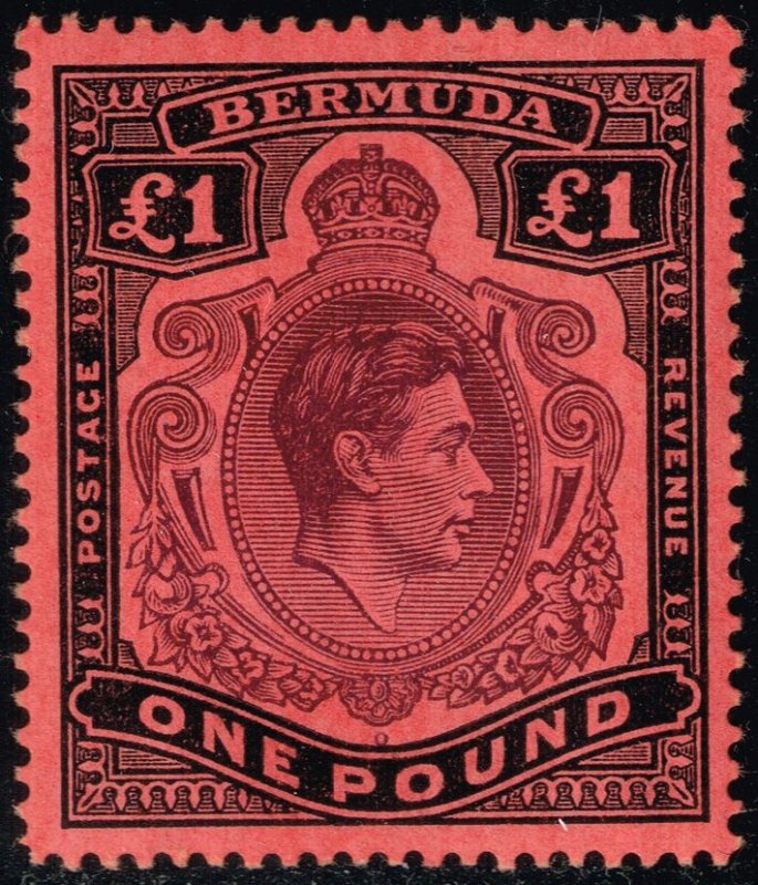 Bermuda #128b King George VI; Unused (4Stars)