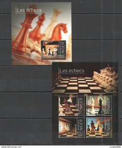 2013 Niger Sport Chess Les Echecs Kb+Bl ** St2854