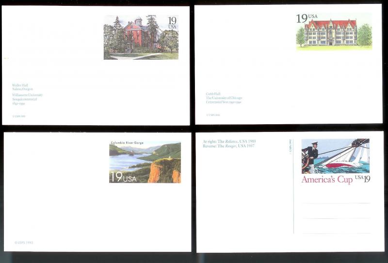 UNITED STATES Postal Card Collection 114 pcs  ALL Mint Never Hinged