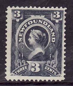 Newfoundland-Sc#60- id8-unused no gum 3c slate-QV-1890-