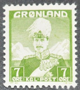 DYNAMITE Stamps: Greenland Scott #3 - MINT