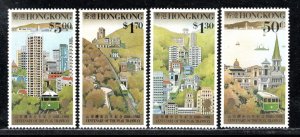 HONG KONG SC# 527-30 FVF/MNH