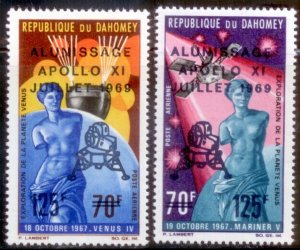 Dahomey 1969 SC# C104-4 Space MNH E179