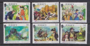 JERSEY - 1989 BICENTENARY OF FRENCH REVOLUTION - 6V - MINT NH