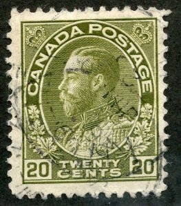 Canada, Scott #119, Used