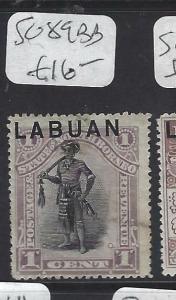 LABUAN  (P1601BB)  1C  MAN  SG 89BB   MOG