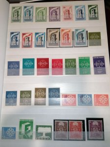 Europa Cept collection 1956-1973 MNH incl. higher values