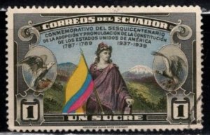 Ecuador - #371 US Constitution - Used