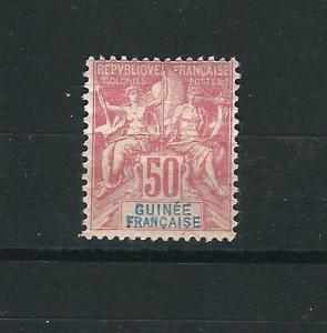 French Guinea 14 Y&T 1 MH Fine 1892 SCV $42.50