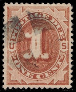 US #J1 Postage Due; Used