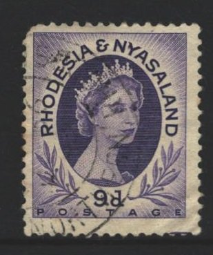 Rhodesia and Nyasaland Sc#148 Used