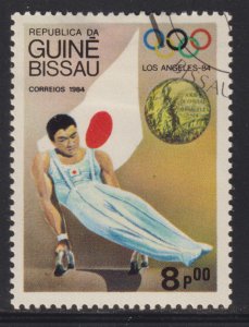 Guinea-Bissau 612 Flag, Medal & Olympic Winner 1984