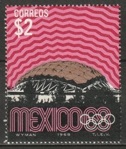 Mexico 1968 Sc 999 MNH**