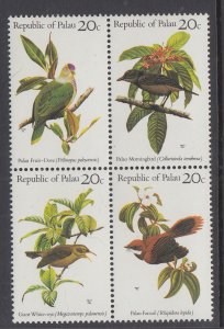 Palau 8a Birds MNH VF