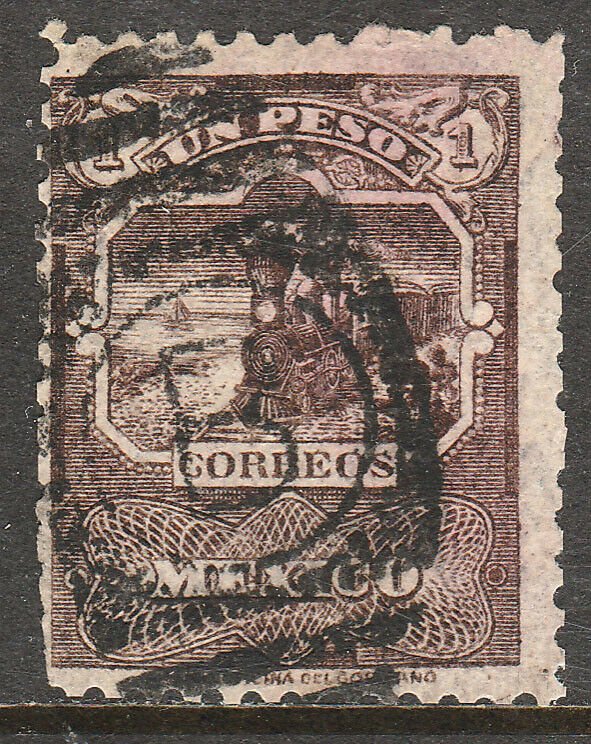 MEXICO 278 $1P, MULITA ISSUE. USED. F (228)