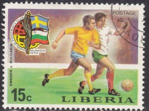 Liberia 680 World Cup Soccer 1974