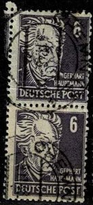 Germany 1948,Sc.#10N30 used, Cultural Personalities,Gerhart Hauptmann(1862-1946)