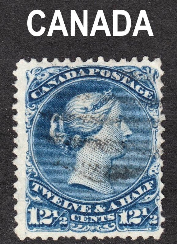 Canada Scott 28  F+  used.