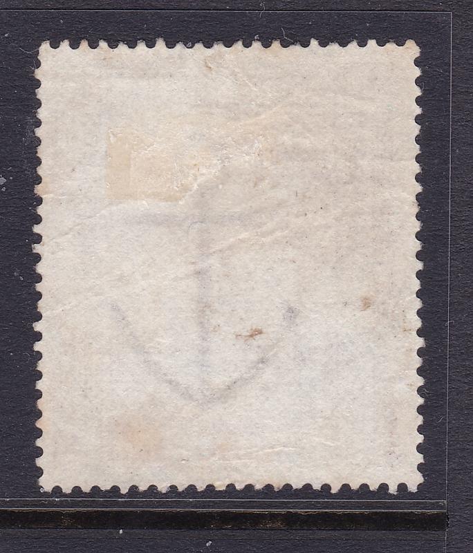 Great Britain a used QV 2/6 from 1883