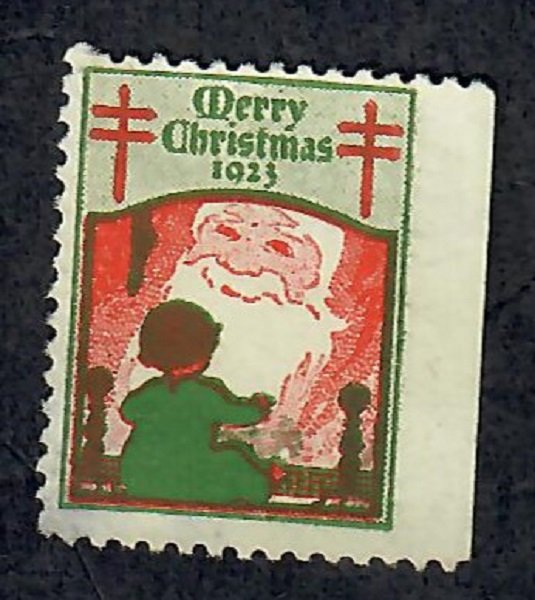 Christmas Seal from 1923 NG Single
