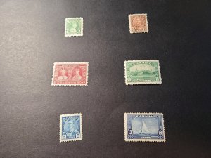 CA S#211-216 SET M-VF $0.01-$0.13 05/04/1935 - 1935 Silver Jubilee