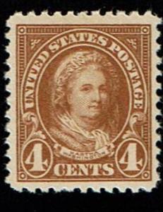 Scott #556 XF-OG-NH.