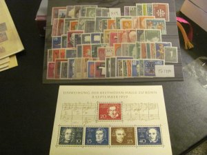 GERMANY TO 1950S MNH  SETS   (131)