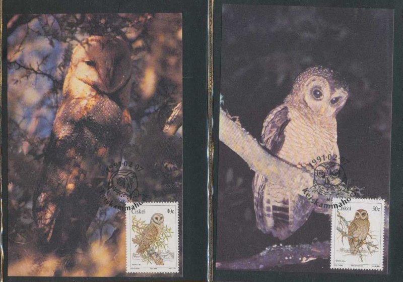 Christmas Islands Ciskei Birds MNH Used Covers Cards (Apx 50+) (DW873