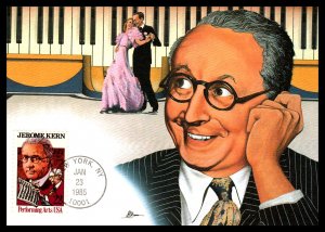 US 2110 Jerome Kern Fleetwood U/A FDC Maxi Card