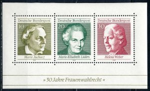 Germany #1007 Souvenir Sheet MNH