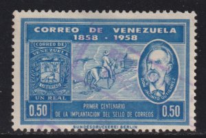 Venezuela 741 Centenary of Venezuelan Postage Stamps 1959