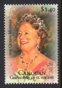 St Vincent Grenadines Canouan 2 Queen Mother MNH VF