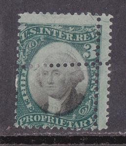 U.S. # RB 3, 3c Proprietary stamp