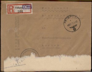 3rd Reich Germany WWII Salonika Greece Luftwaffen-Jaeger-Regiment 22 Feld G97965