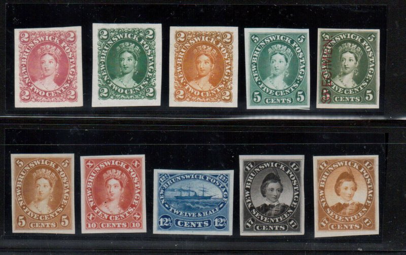 New Brunswick #7TC #7TCi #7P #8P #8Pi #8TC #9P #10P #11P #11TC Very Fine Proofs