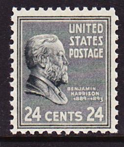 US 829 Benjamin Harrison MNH