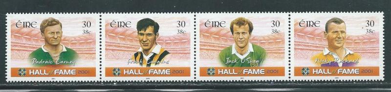 Ireland 1327a 1234-7 2001 Athletes strip MNH