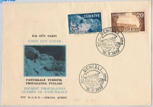 43268 -TURKEY - POSTAL HISTORY - FDC COVER: SPELEOLOGY Caves-