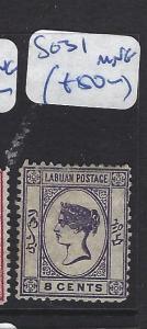 LABUAN   (P2609B) QV  CAMEO  8C   SG 31   MNG 