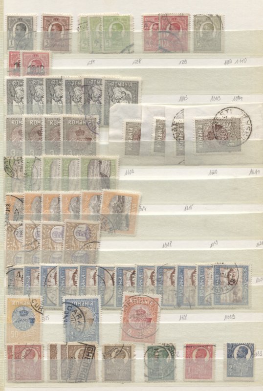 Romania Accumulation Used CV$1800.00 1900-1977 On Stockpages